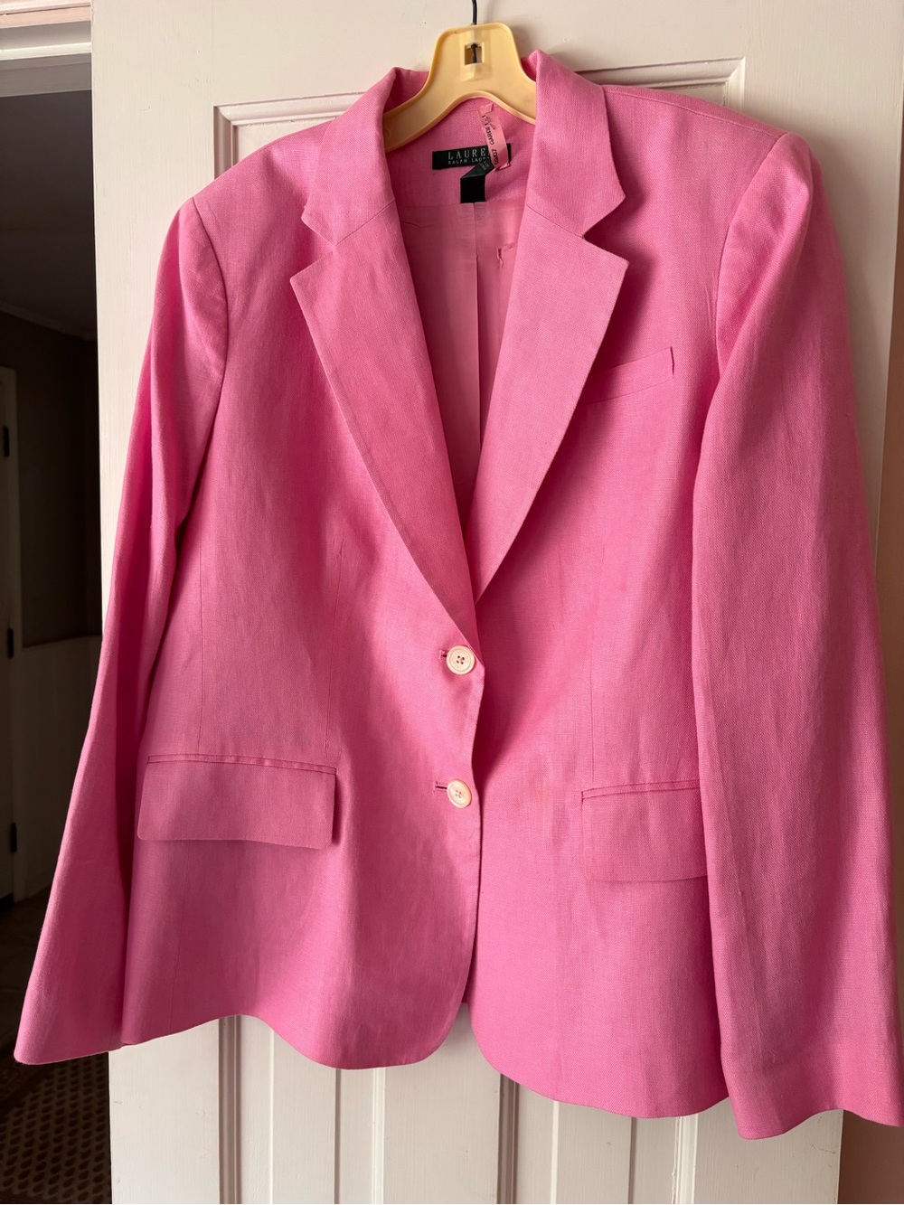 Ralph Lauren Pink Women's Blazer Jacket - Picture 3 of 7
